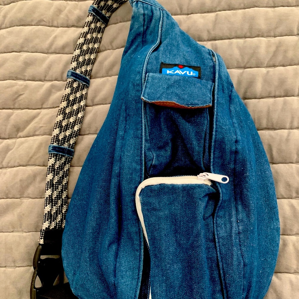 Kavu Denim Rope Bag
